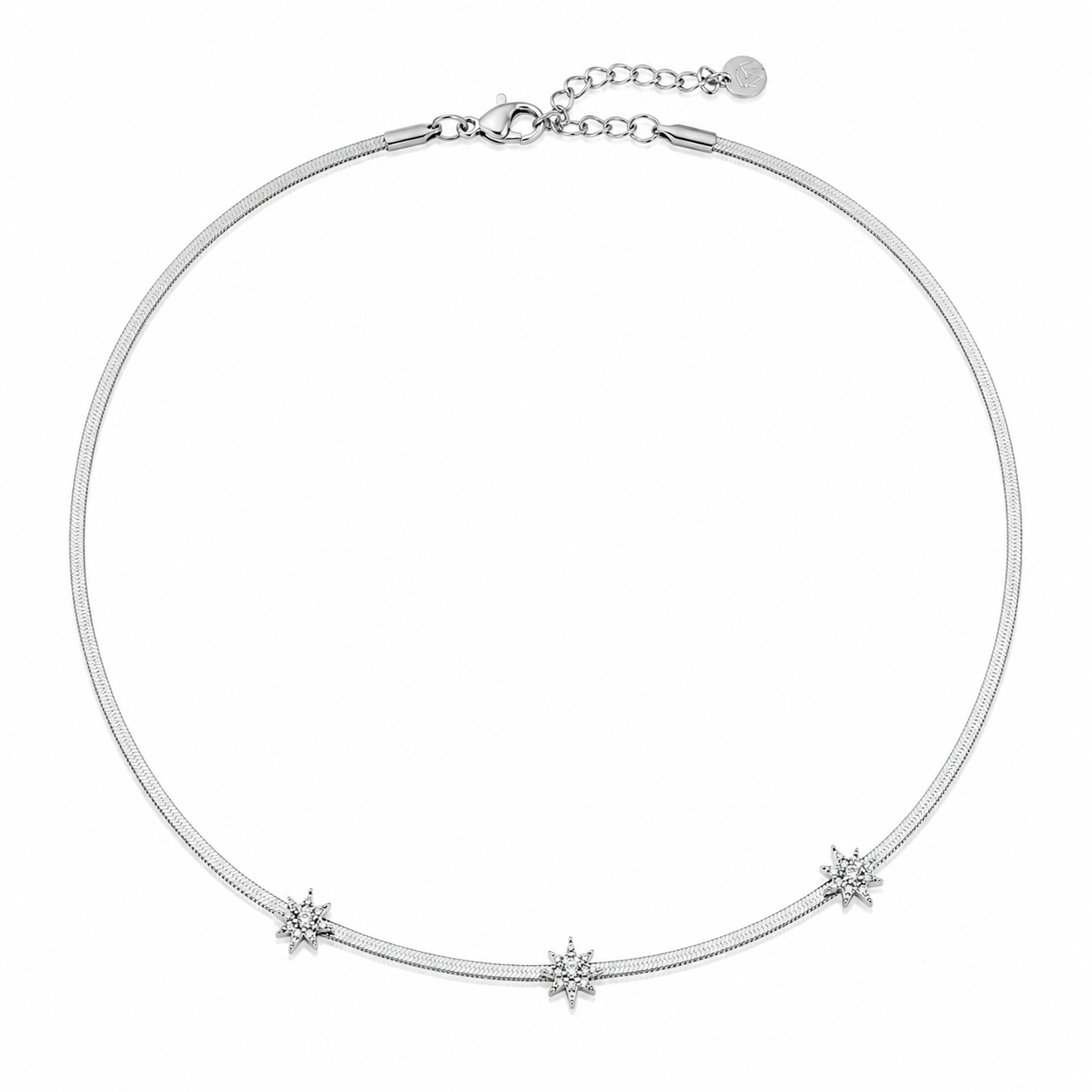 Star Drops Necklace 14K vergoldet