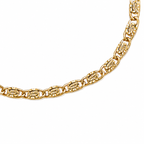 Royal Chain Bracelet 14K vergoldet