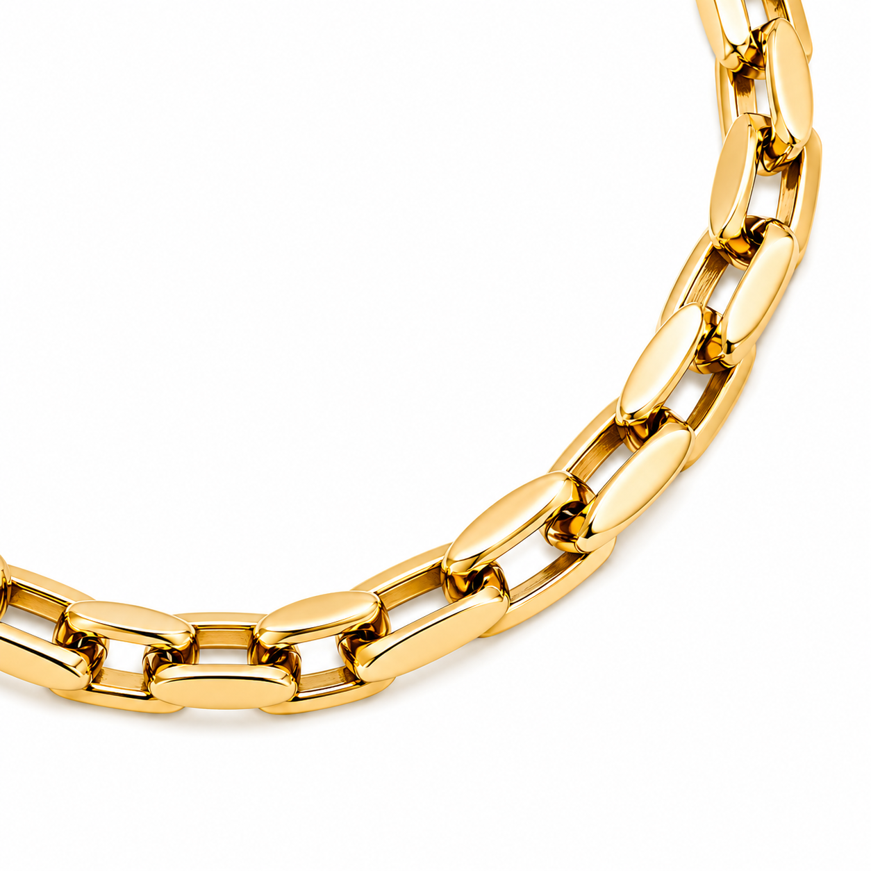 Velvet Chain Bracelet 14K vergoldet