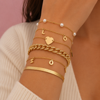 Pave Royale Bracelet 14K vergoldet