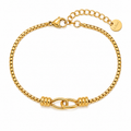 Golden Knot Bracelet 14K vergoldet