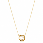 Pearl Bloom Necklace 14K vergoldet