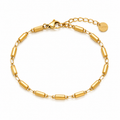 Golden Bar Bracelet 14K vergoldet