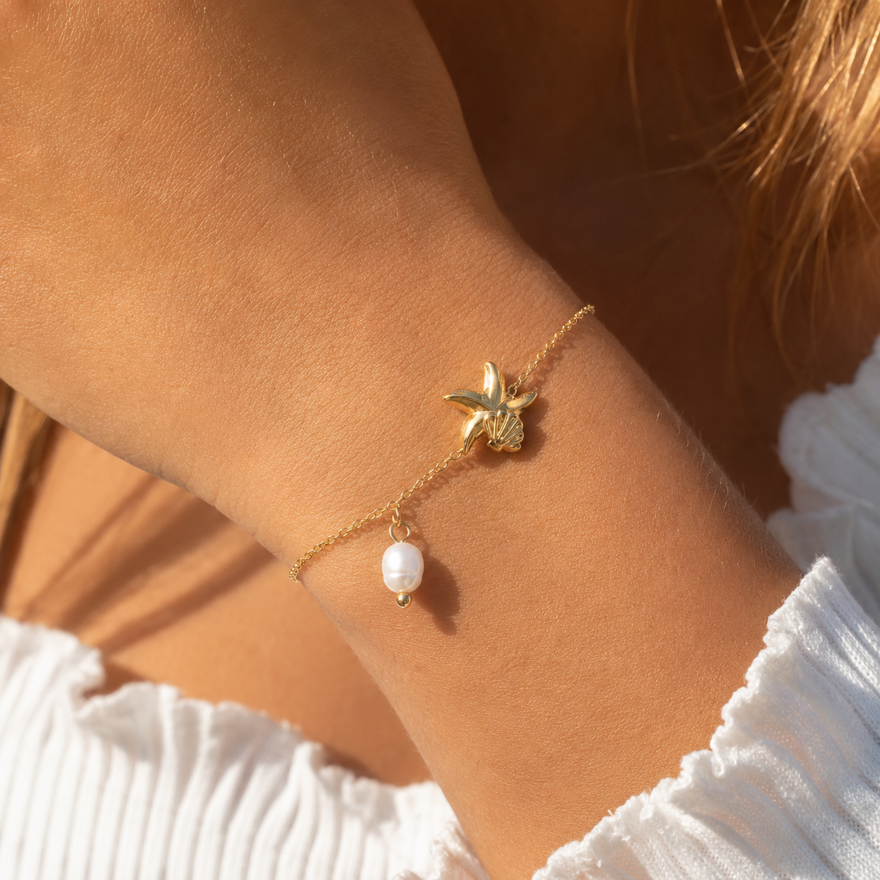 Golden Coast Bracelet 14K vergoldet