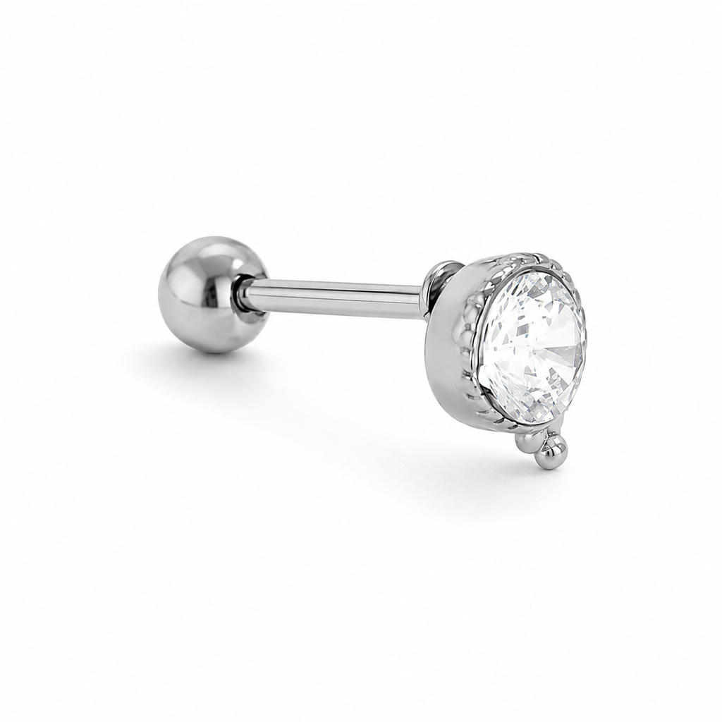 Crystal Luxe Piercing 14K Gold Plated