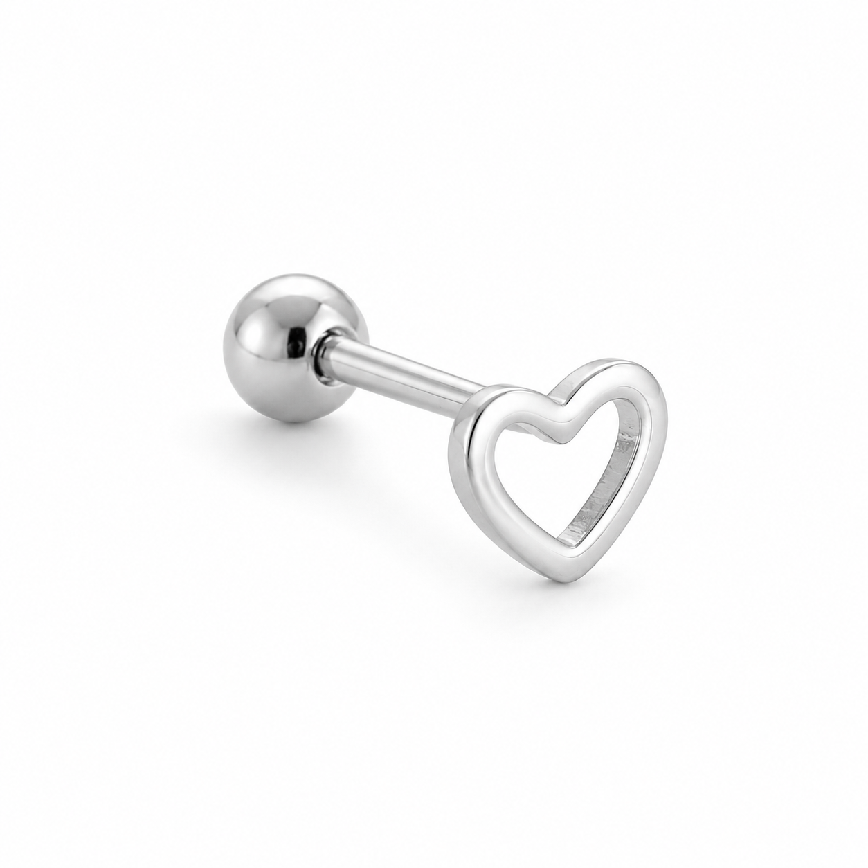 Golden Heart Piercing 14K vergoldet