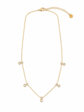 Éclat Drop Necklace 14K vergoldet
