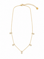 Éclat Drop Necklace 14K vergoldet