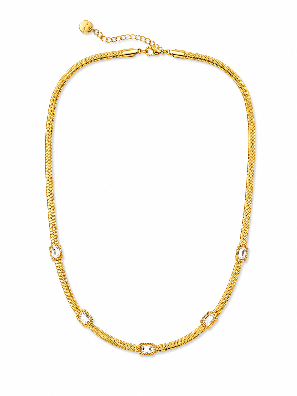 Verona Luxe Necklace 14K vergoldet