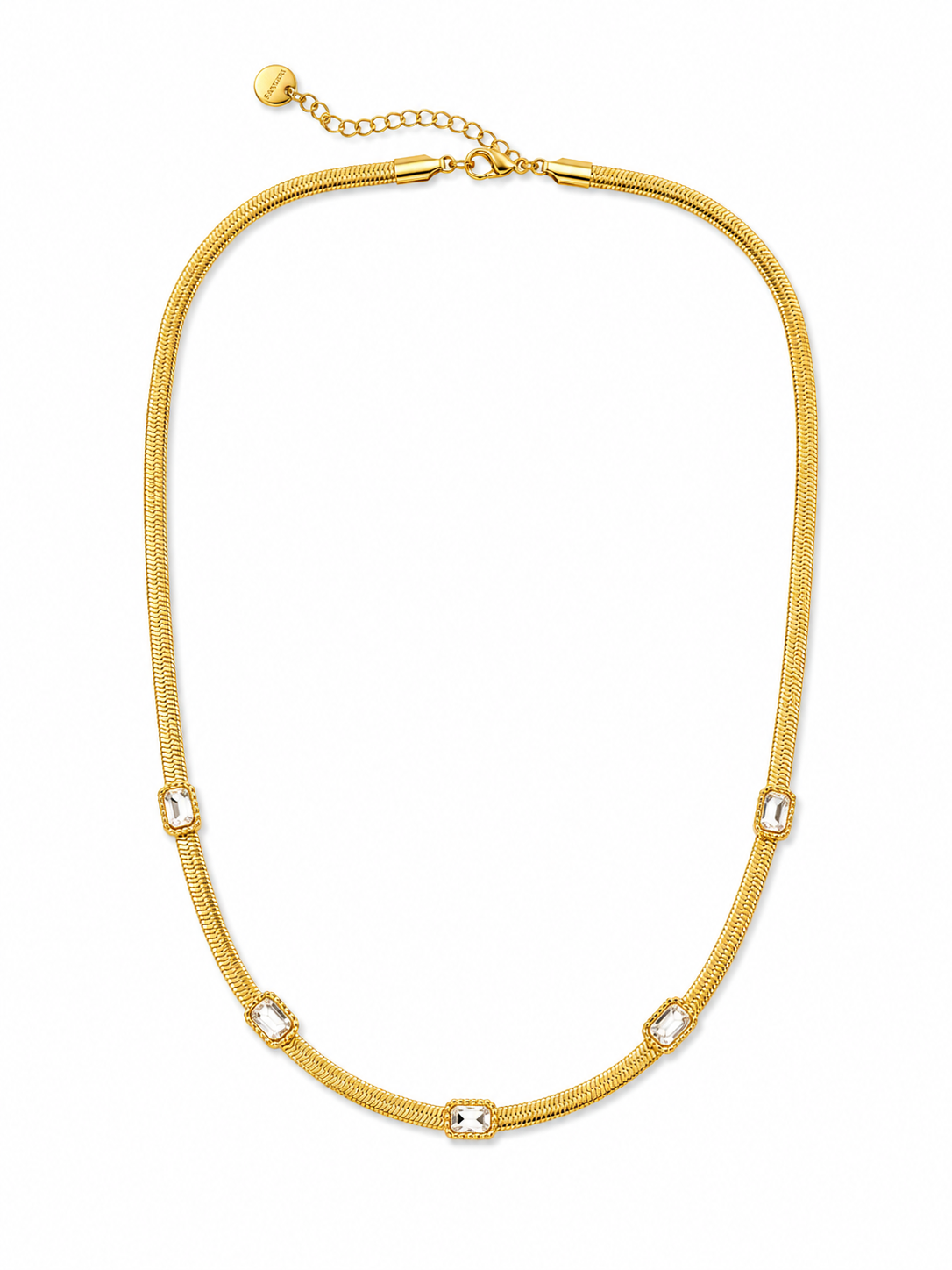 Verona Luxe Necklace 14K vergoldet
