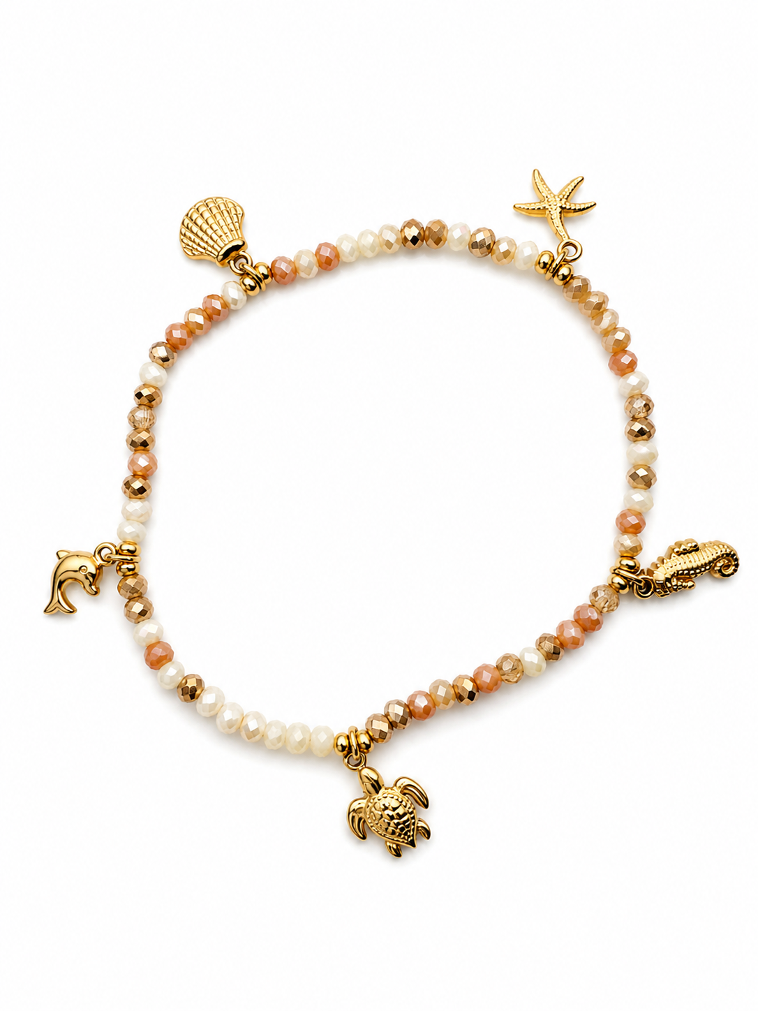 Ocean Luxe Bracelet 14K vergoldet
