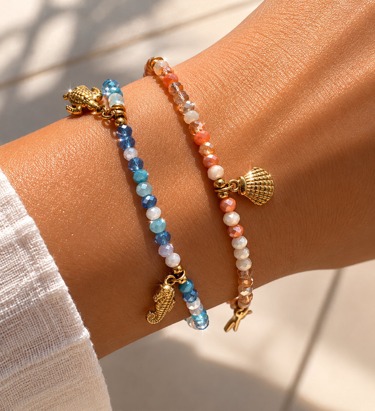 Ocean Luxe Bracelet 14K vergoldet