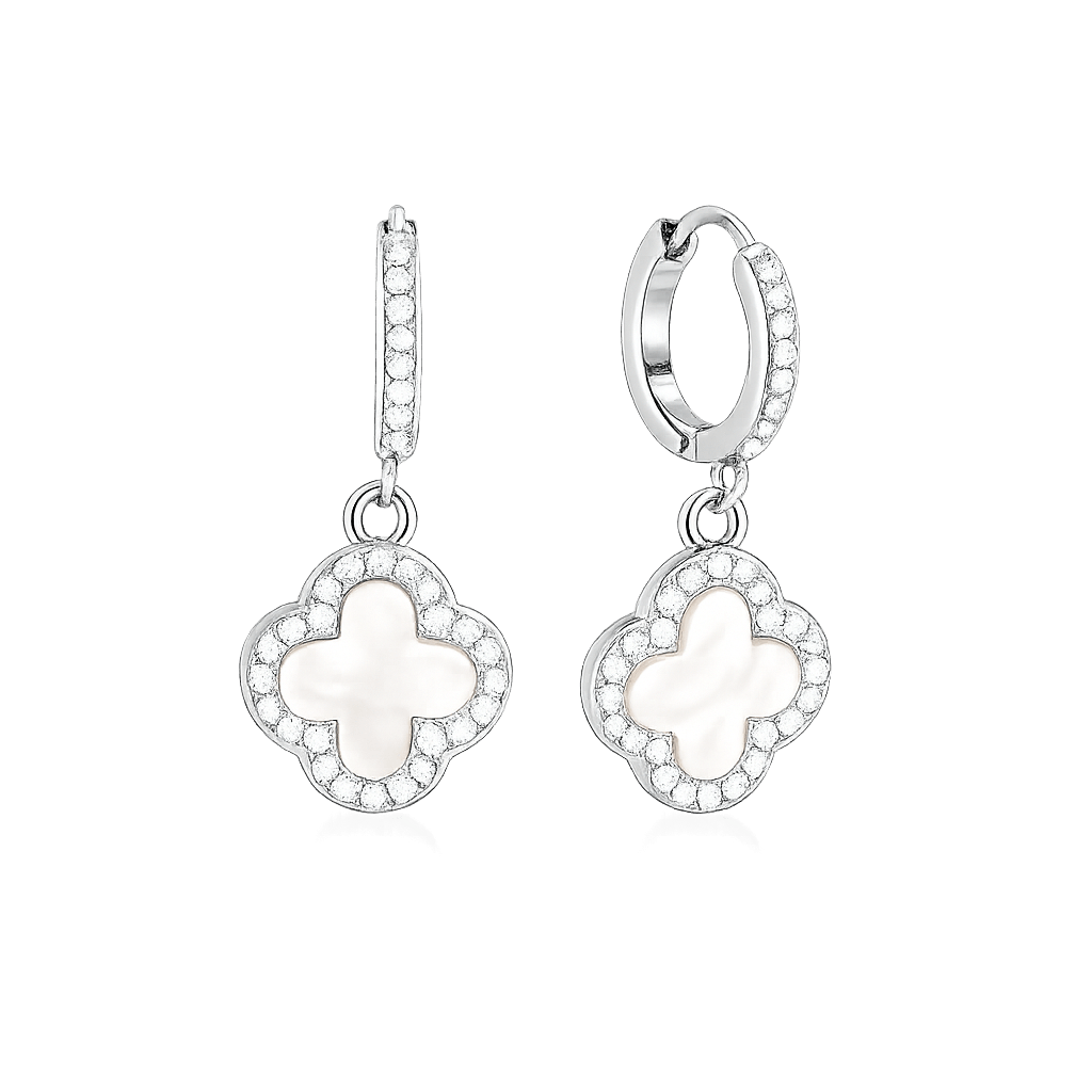 Lucky Blossom Royale Ohrringe - 14K Vergoldet