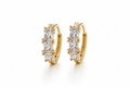 Luxe Prism Hoops 14K vergoldet