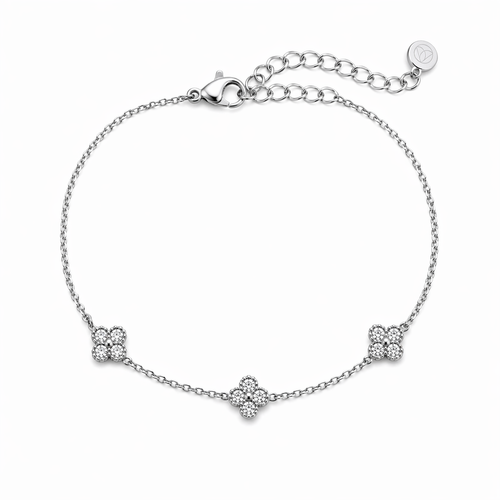 Crystal Bloom 14K gold plated