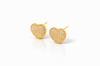 Crystal Heart Zirkonia Ohrstecker