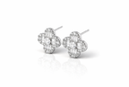 Royal Clover Zirkonia Ohrringe
