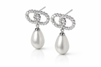 Royal Pearl Zirkonia Ohrringe