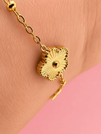 Golden Lucky Leaf Luxe Armband