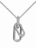 Pave Soul Necklace 14K vergoldet