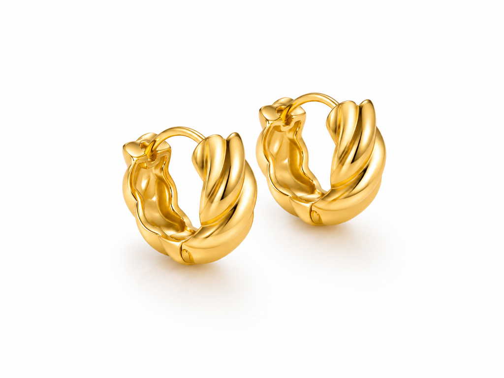 Soléa Huggies 14K vergoldet