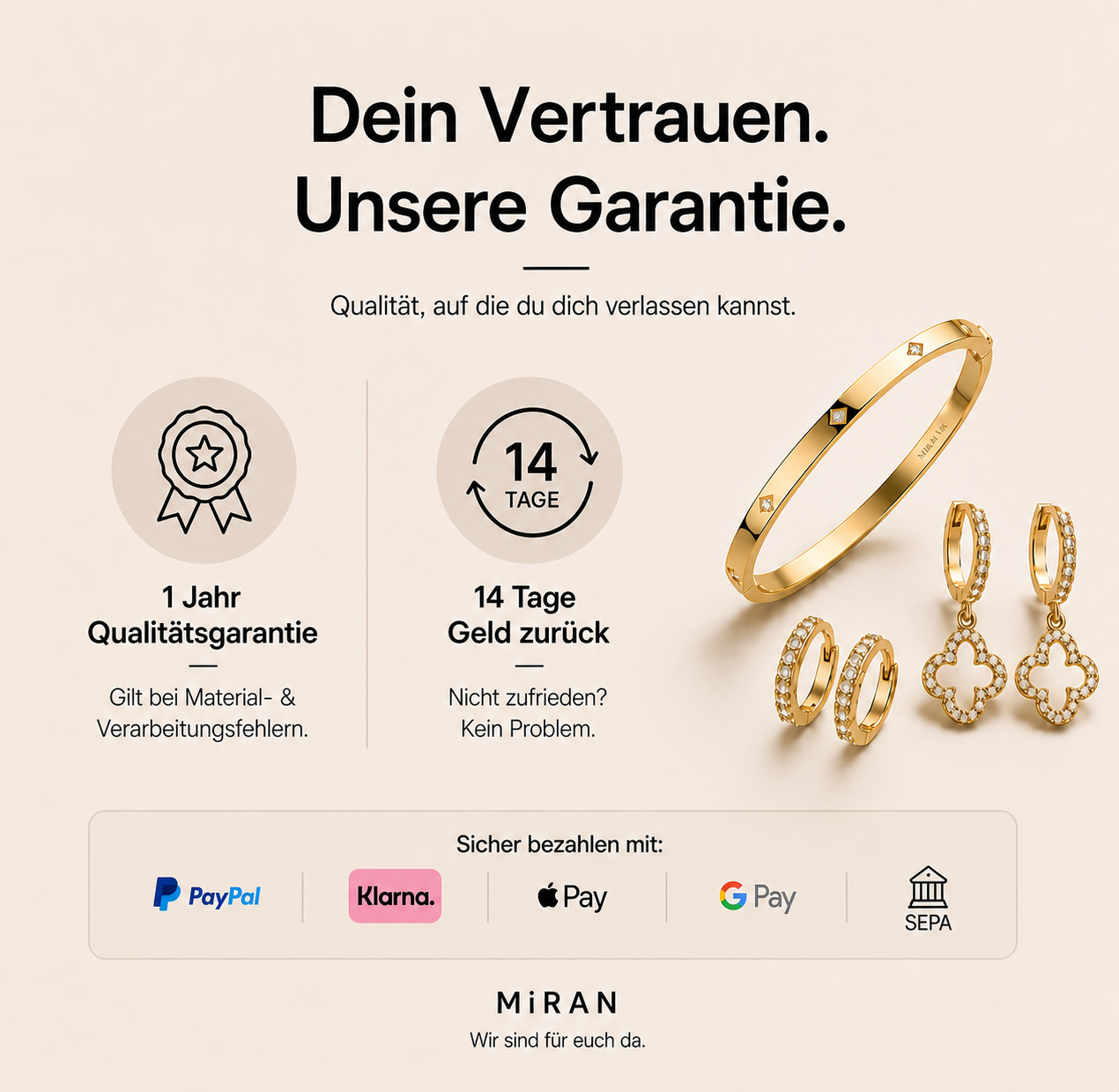 Aura Bloom 14K vergoldet