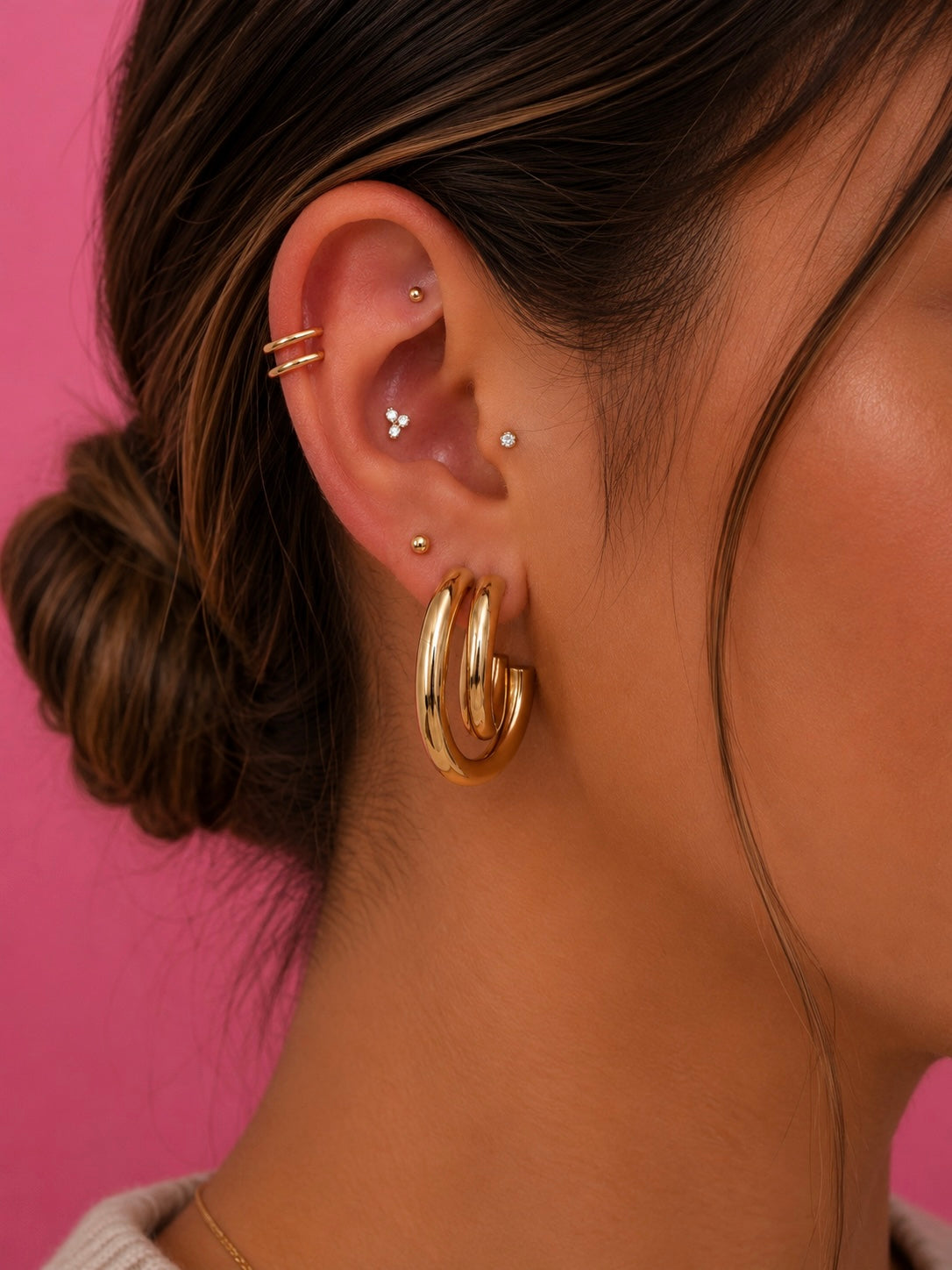 Golden Duo 14K vergoldet