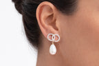Royal Pearl Zirkonia Ohrringe