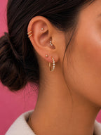 Liora Shine Hoops 14K vergoldet