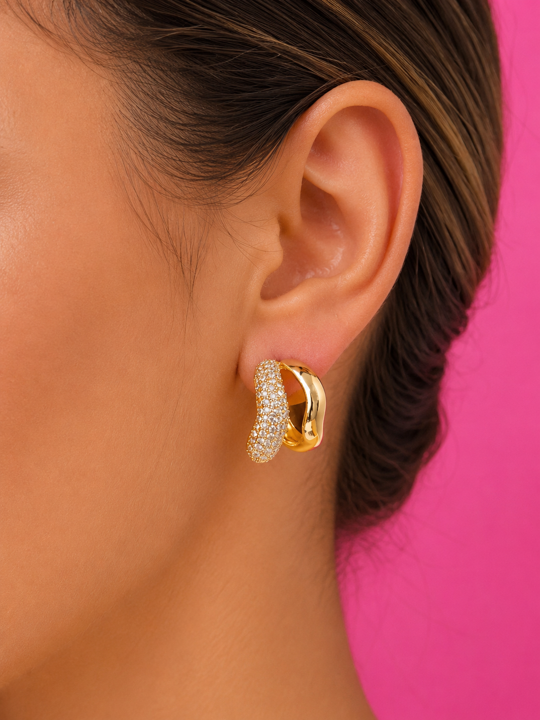 Lunaria Luxe 14K Gold Plated