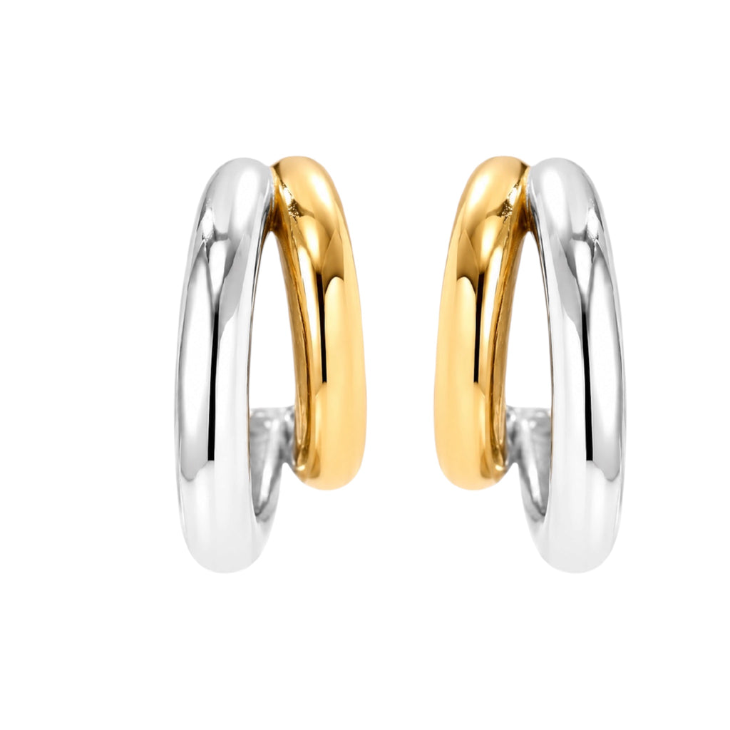 Luxe Curve Earrings 14K vergoldet