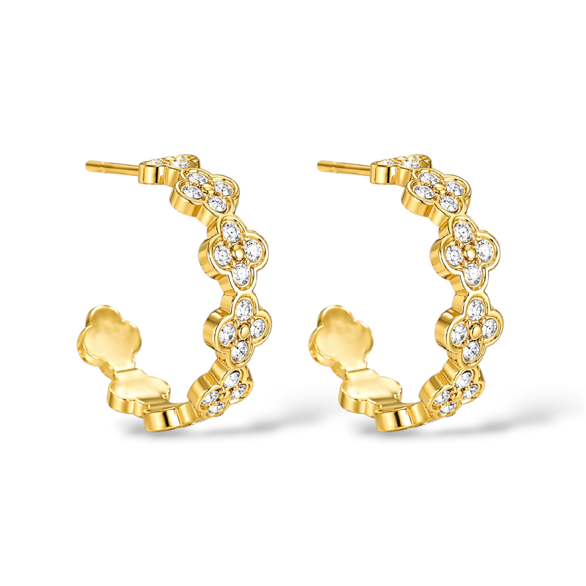 Lucky Leaf Royal 14K vergoldet