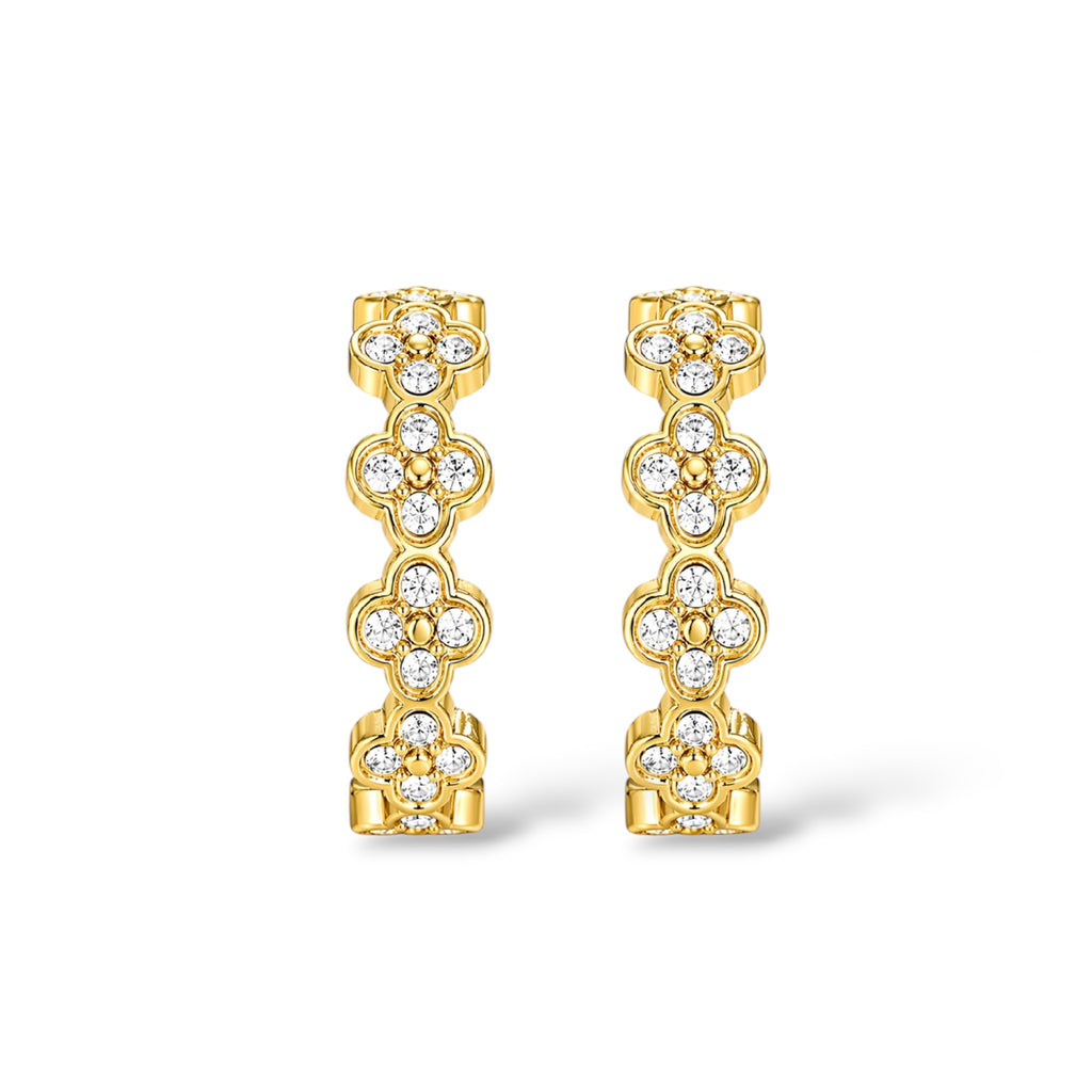 Lucky Leaf Royal 14K vergoldet