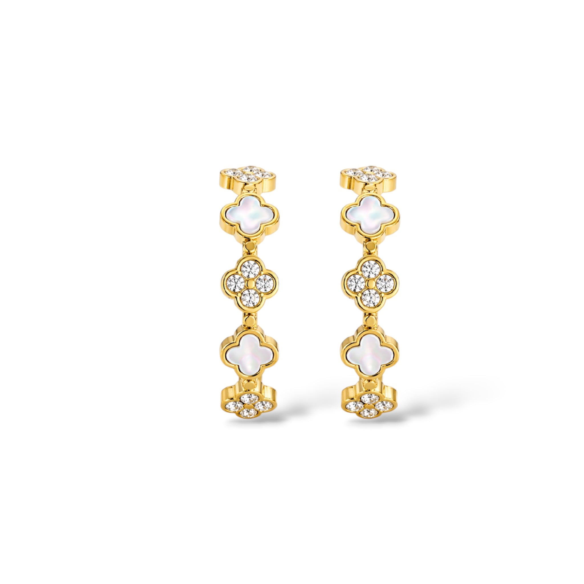 Lucky Clover Luxe 14K vergoldet