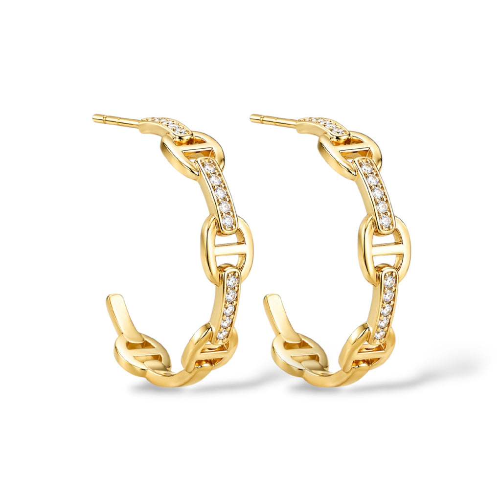 Alessia Set 14K vergoldet