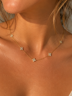 Royal Queen Necklace 14K vergoldet