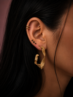 Golden Flow Curve 14K vergoldet