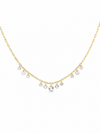 Blush Glow Necklace 14K vergoldet