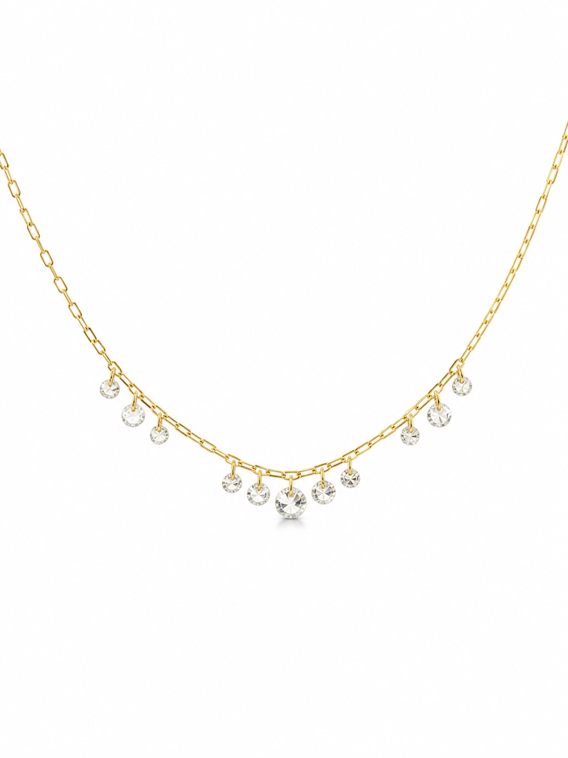 Blush Glow Necklace 14K vergoldet