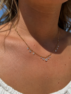 Blush Glow Necklace 14K vergoldet
