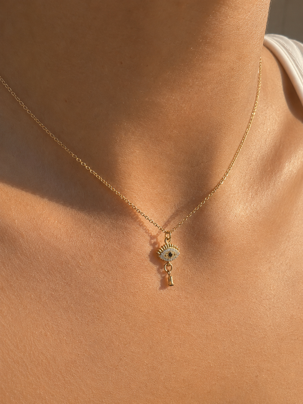 Nazar Luxe Necklace 14K vergoldet