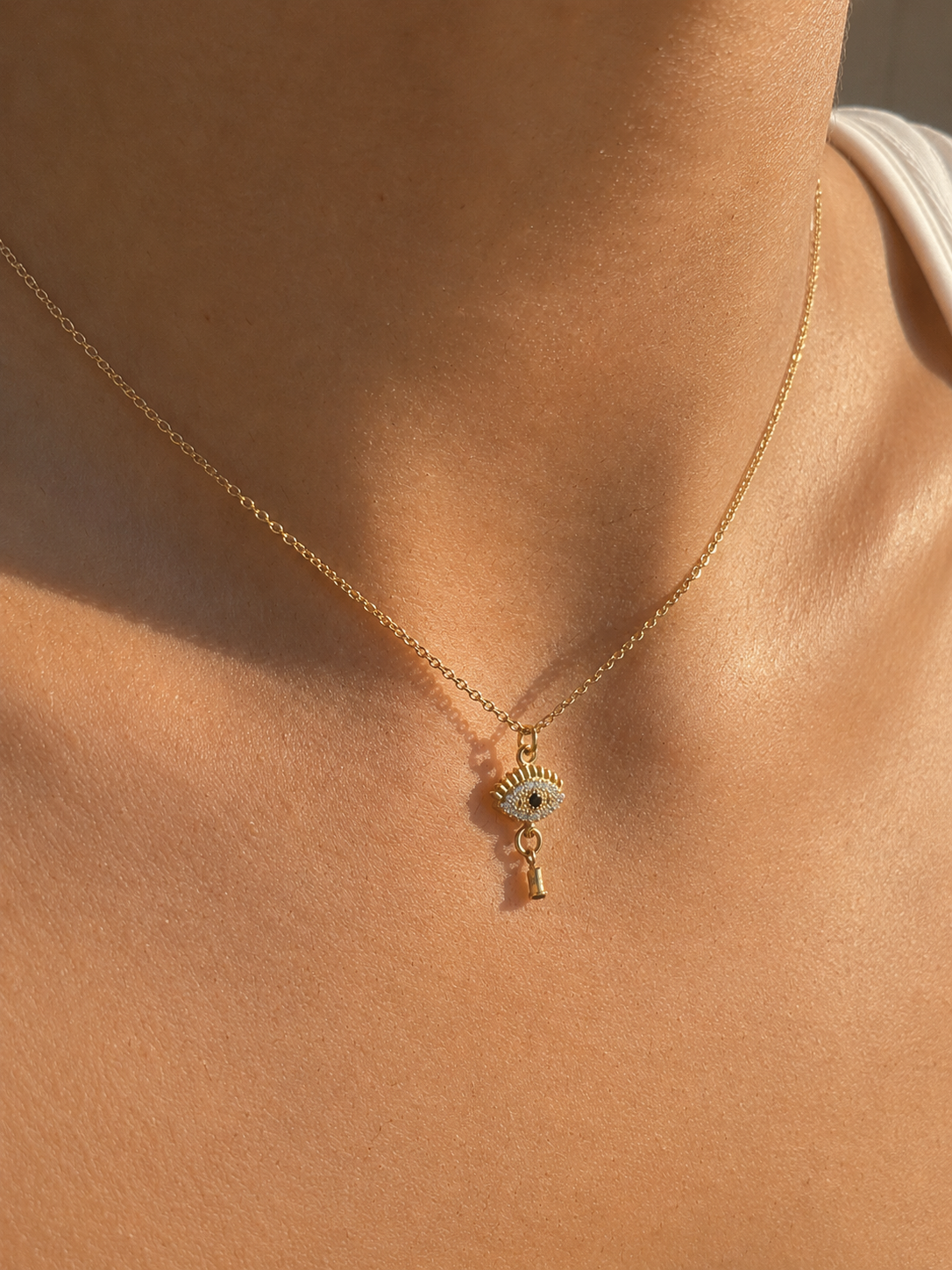Nazar Luxe Necklace 14K vergoldet