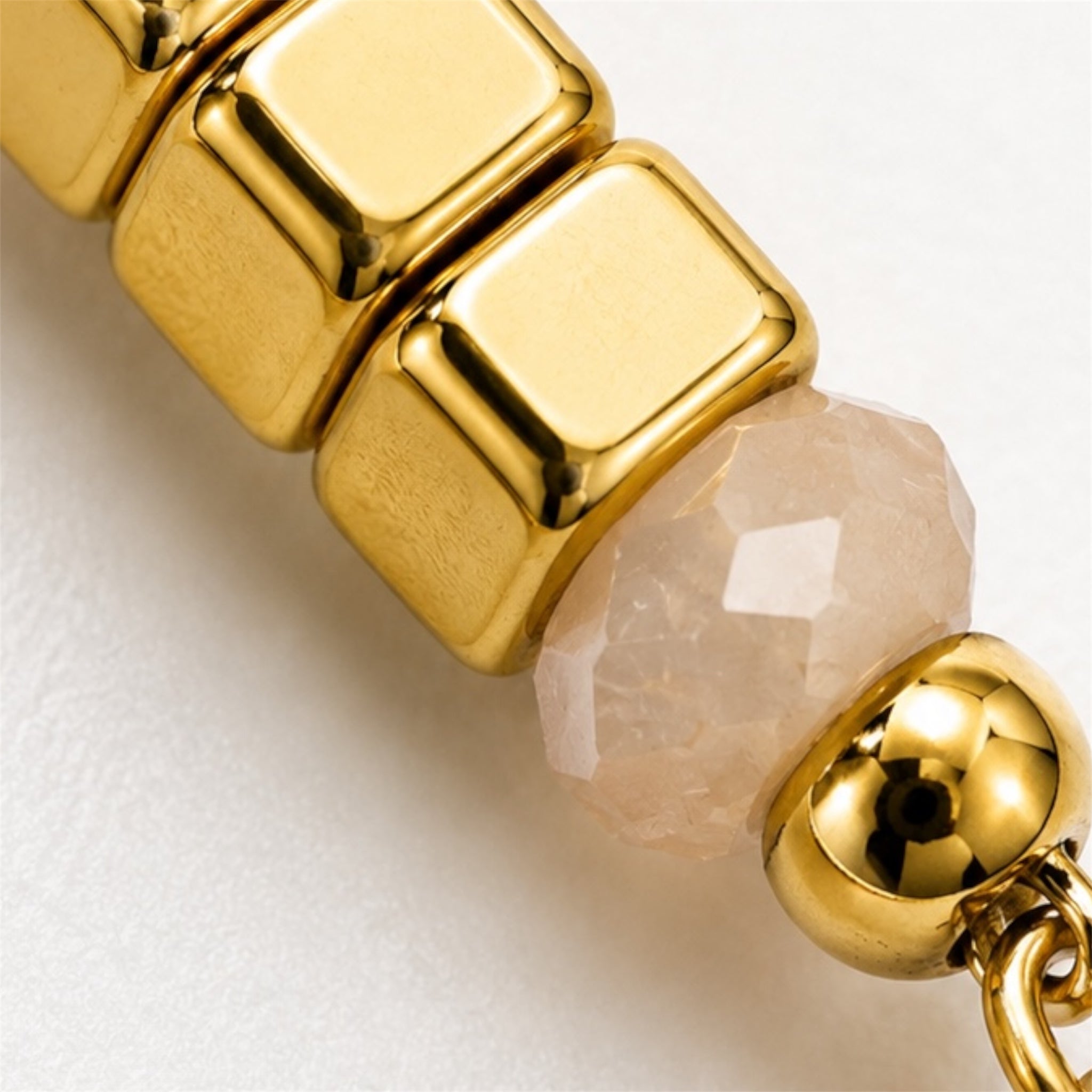 Blush Gold Bracelet 14K Gold Plated