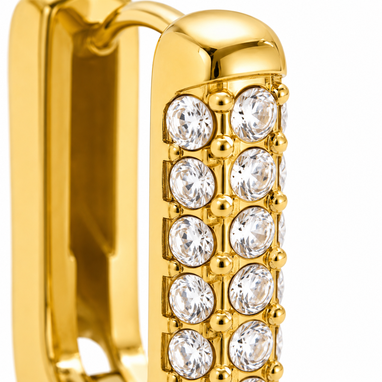 Aurelia Spark Hoops 14K Gold Plated