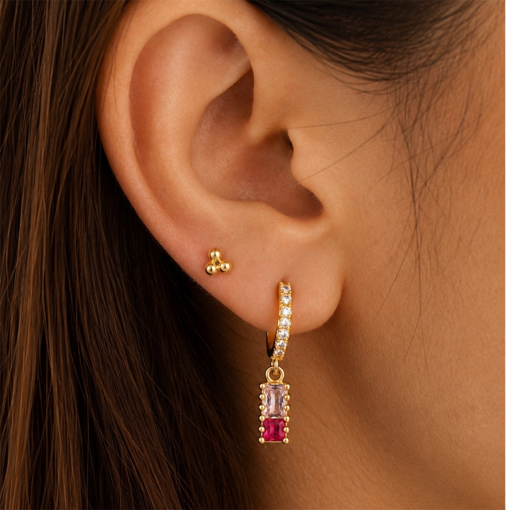 Valencia Hoops 14K Gold Plated