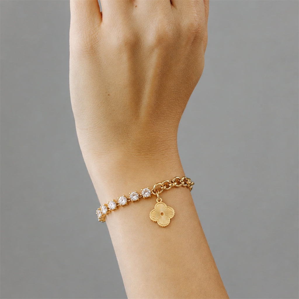 Golden Spark Bracelet 14K gold plated