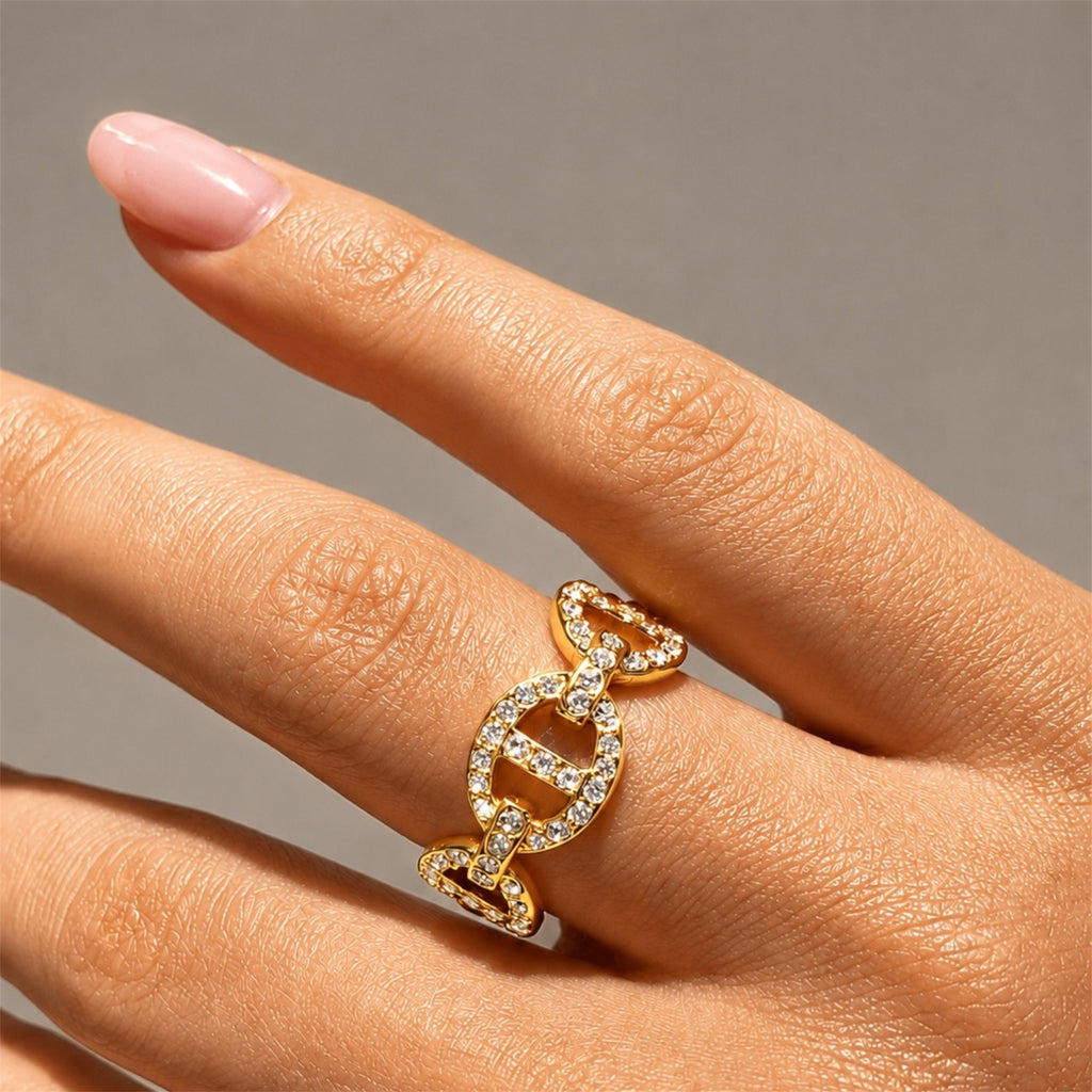 Alessia Set 14K vergoldet