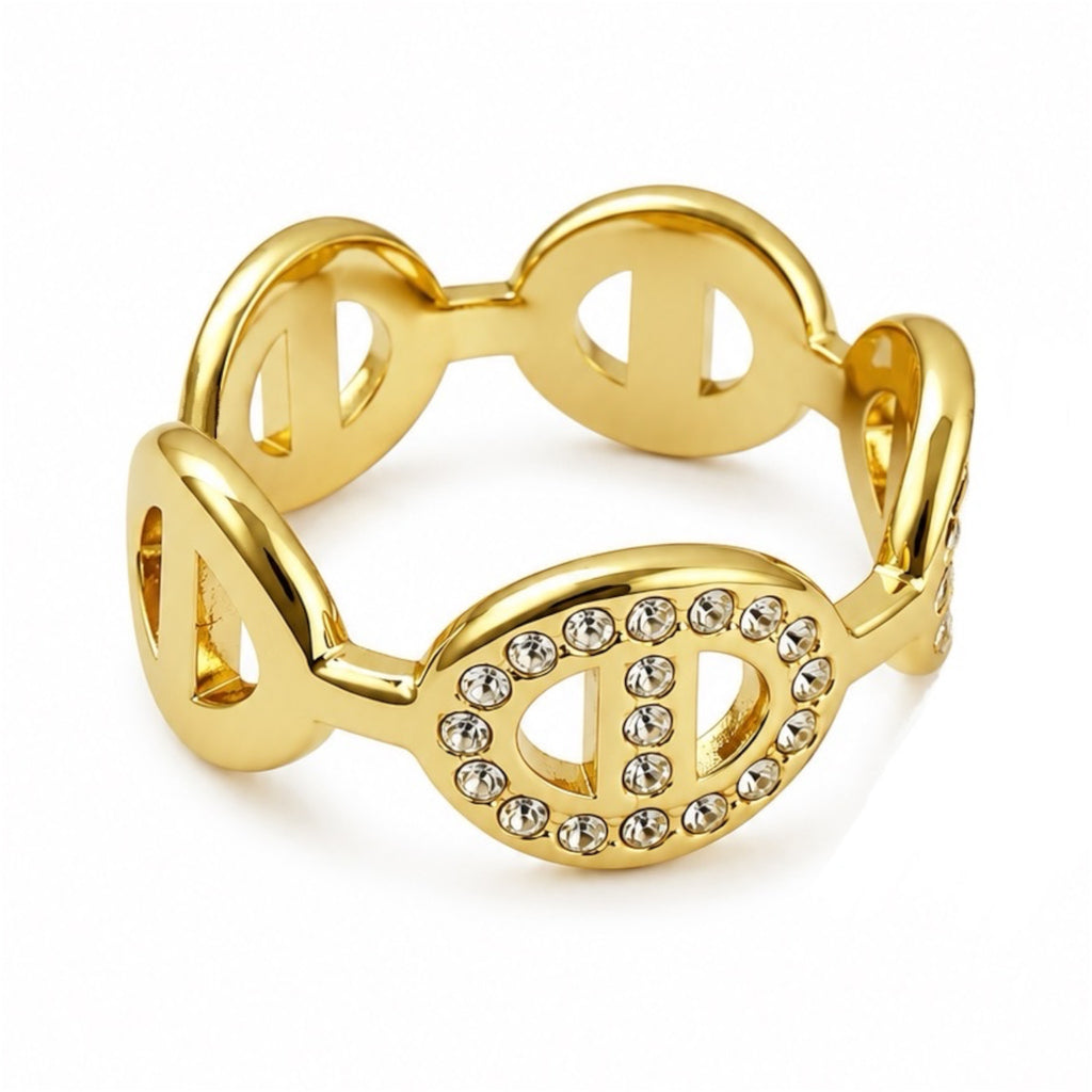 Lucky Leaf Luxe Ring 14K Gold Plated