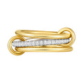 Infinity Glow ring 14K vergoldet