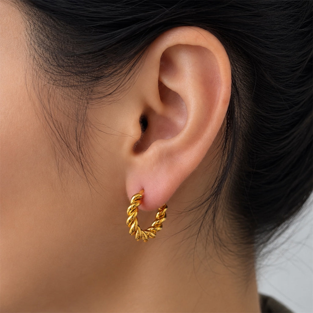 Twirl Luxe 18K vergoldet